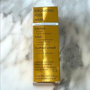 Whish beauty exfoliating foot mask
